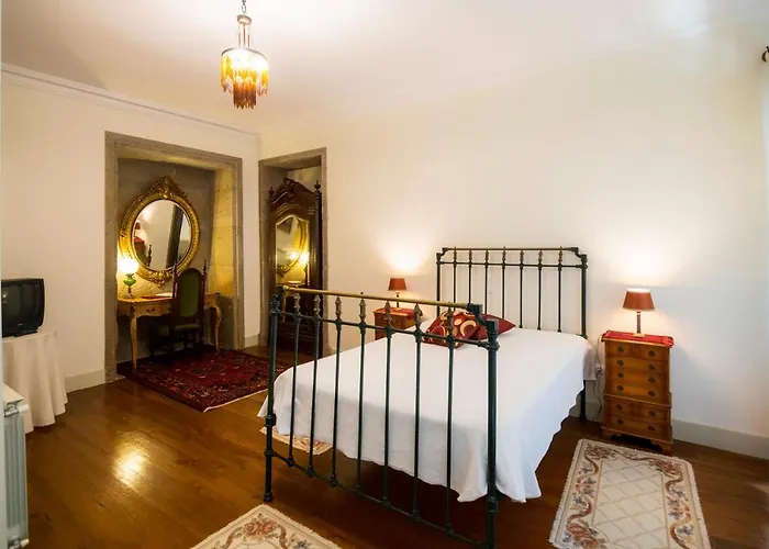 ベッド・アンド・ブレックファスト Casa Do Condado De Beiros São Pedro do Sul